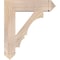 Ekena Millwork Balboa Arts & Crafts Smooth Bracket, Douglas Fir, 5 1/2"W x 26"D x 30"H BKT06X26X30BOA03SDF - alternate 4